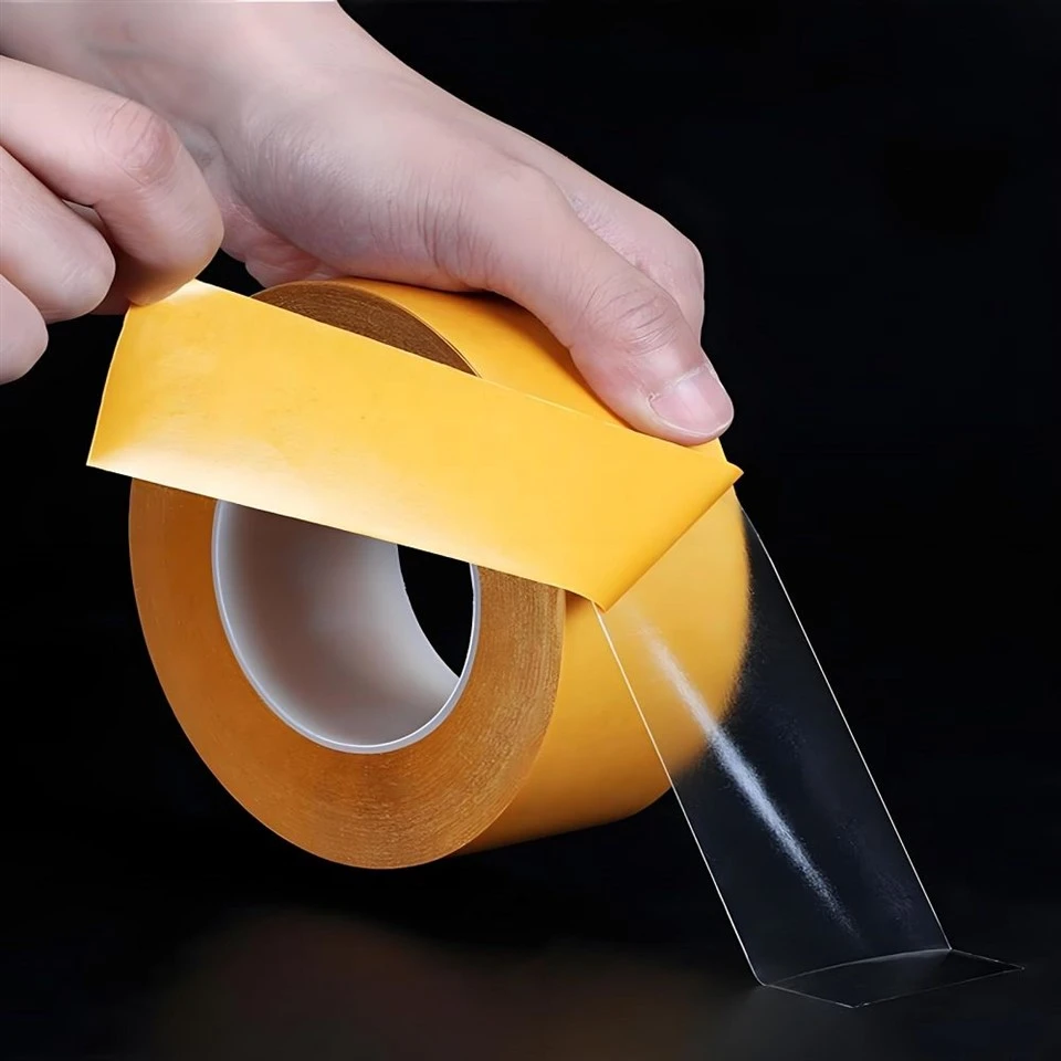 Ultra-Thin Double Sided Polyester Tape 0.03mm | Transparent PET Double Sided Adhesive Tape | Bonding For Electronics & Precision Components